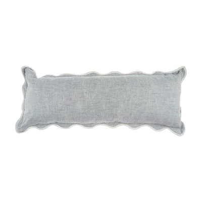 Lumbar Pillow, Blue