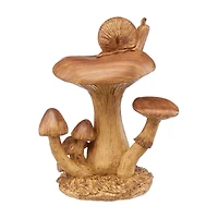 Snail Mushroom Garden Decor
