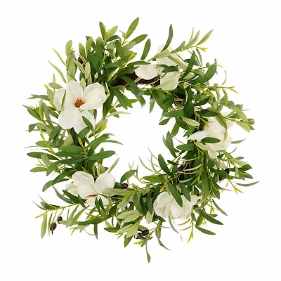 Magnolia & Olive Garden Wreath