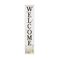 "Welcome" Porch Leaner Sign