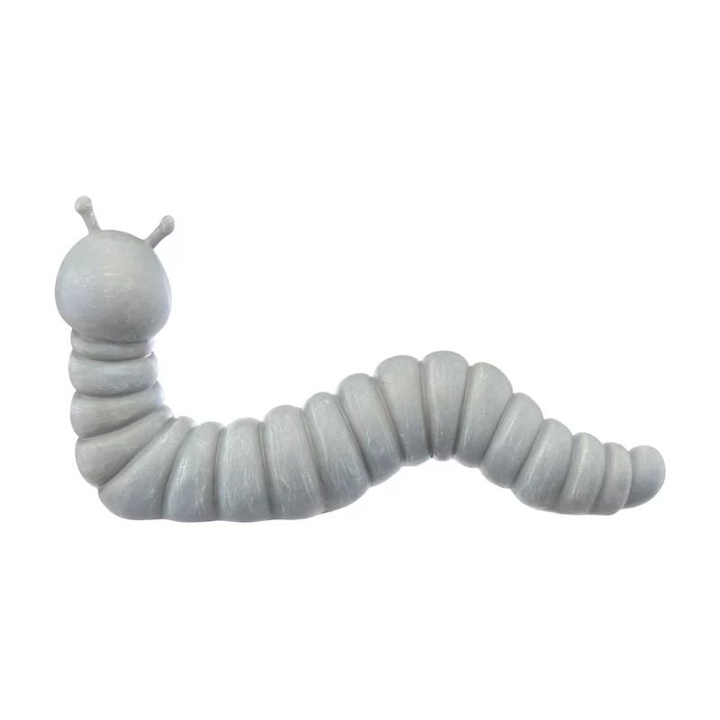 Garden Caterpillar Decor, White