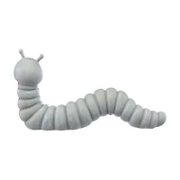 Garden Caterpillar Decor, White