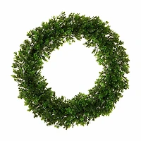 Boxwood Hanging Wreath Garden Decor
