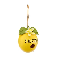 "Sunshine" Lemon Hanging Birdhouse