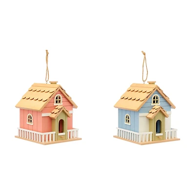Wooden Garden Birdhouse, Assorted