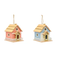 Wooden Garden Birdhouse, Assorted