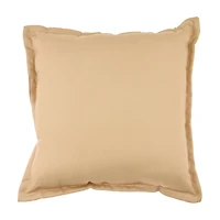 Brown Outdoor Pillow, 20x20 in