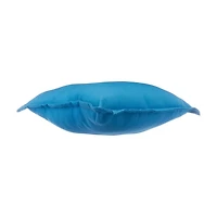 Blue Outdoor Pillow, 20x20 in