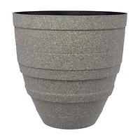 Gray Stone Finished Planter, 16 in
