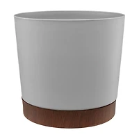 Gray 2-Tone Planter, 8 in