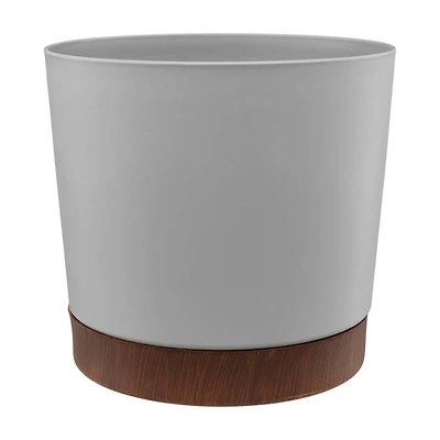Gray 2-Tone Planter, 8 in