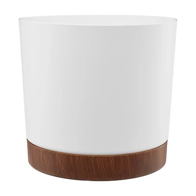 White 2-Toned Planter, 12 in