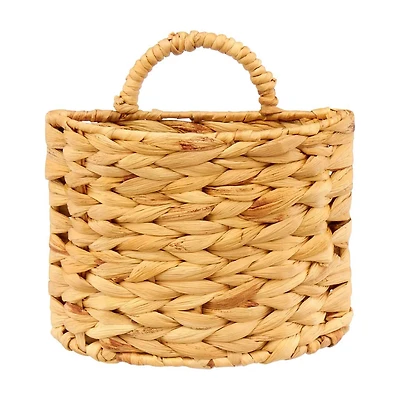 Wall Hanging Woven Basket, Small