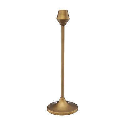 Gold Candle Holder, Large