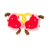 Plush Heart Lock Set, 9 in