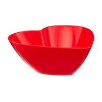 Valentine's Day Plastic Heart Cereal Bowl, Assorted