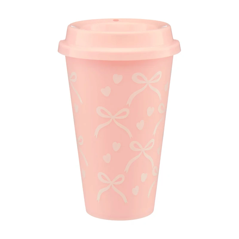 Valentine's Day Travel Coffee Tumbler, 4 pk