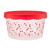Valentine's Day Food Storage Bowl, Cherry, 88 oz
