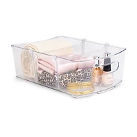 Wide Storage Bin with 2 Dividers