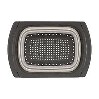 Glad Rectangular Collapsible Colander with Extendable Handles, 5.5 L