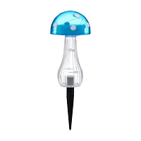 Solar Powered Mushroom Light with Wire Garden Stake, Assorted