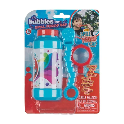 Bubbles with Spill Proof Cap, 8 fl oz, Assorted