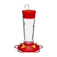 True Living Outdoors Glass Hummingbird Feeder