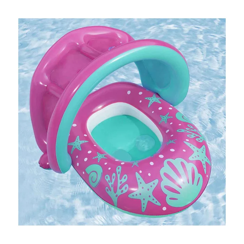 H2OGO! UV Baby Seat Pool Float, Assorted