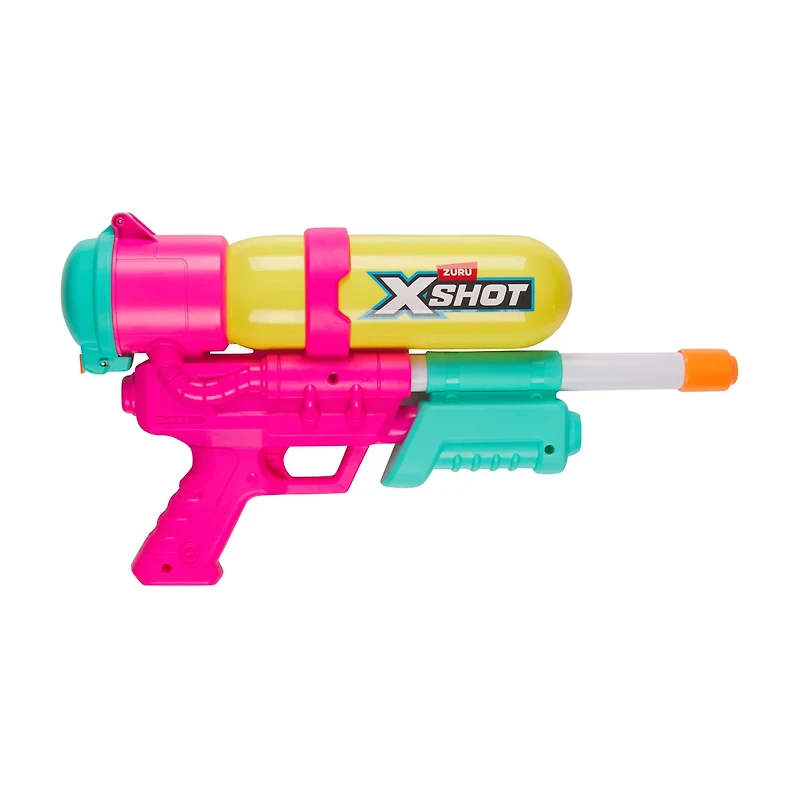 ZURU XShot Fast-Fill Water Blaster, 17 fl oz, Assorted