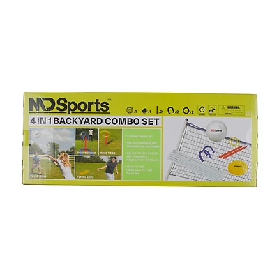 MD Sports 4 in 1 Backyard Combo Set