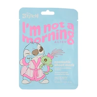 Disney Stitch "I'm Not A Morning Alien" Cosmetic Sheet Mask