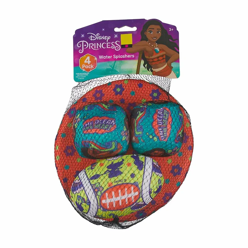 Licensed Disney Water Splashers, 4 pk, Assorted Characters