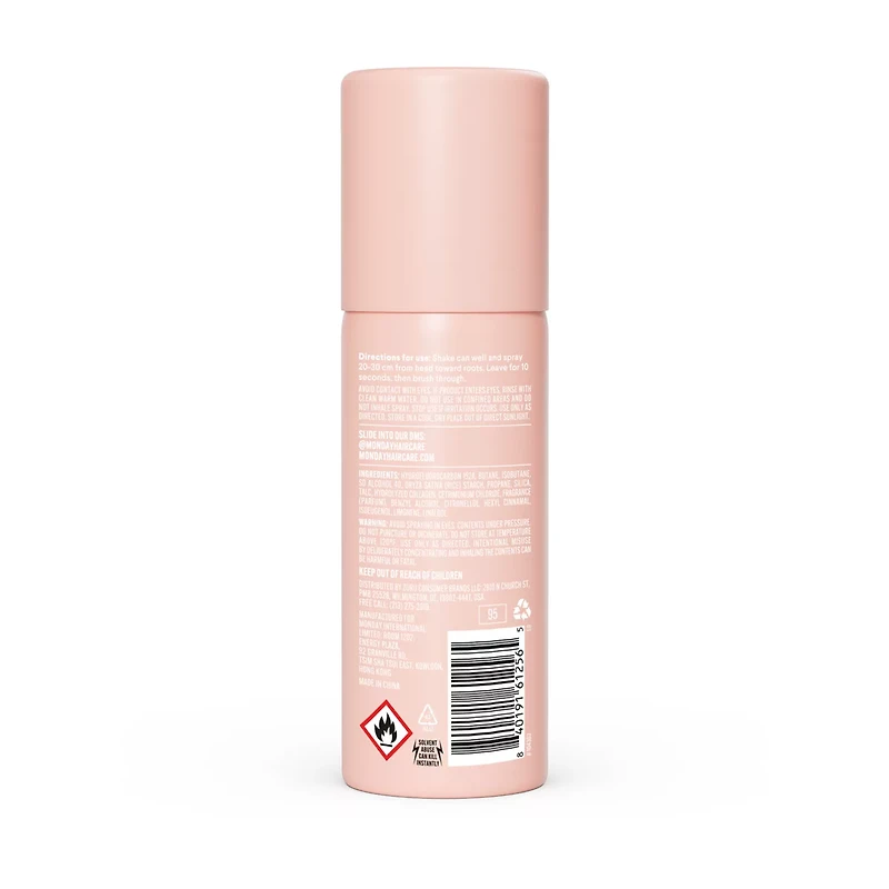 MONDAY Haircare VOLUME Dry Shampoo with Collagen, 1.69 fl oz