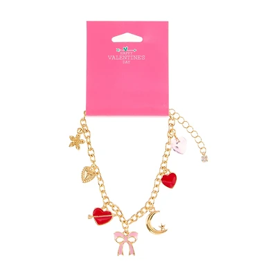 Valentine's Day Charm Bracelet, Assorted