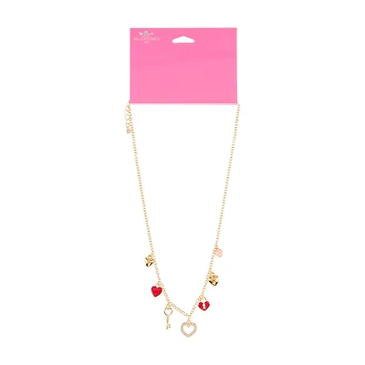 Valentine's Day Charm Necklace, Assorted