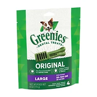 Greenies Dental Treats, Original Flavor, Large, 6 oz
