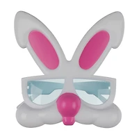 Happy Easter Novelty Bunny Glasses, Assorted