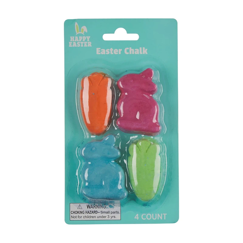 Happy Easter Chalk, 4 ct