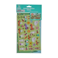 Happy Easter Novelty Sticker Scene, Assorted