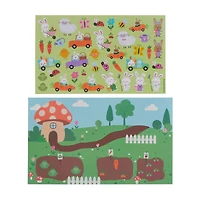 Happy Easter Novelty Sticker Scene, Assorted