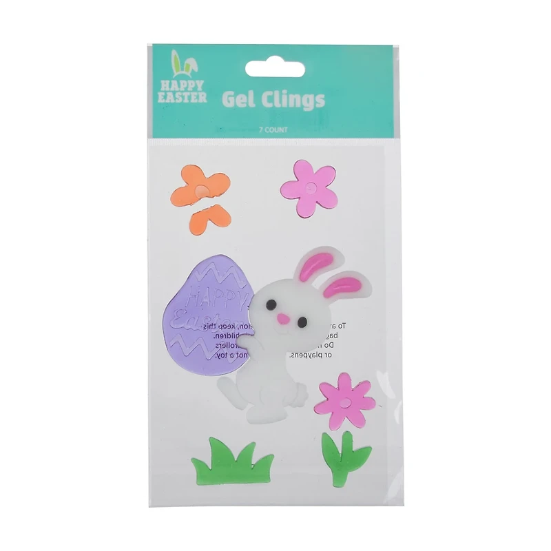 Happy Easter Gel Clings, Assorted