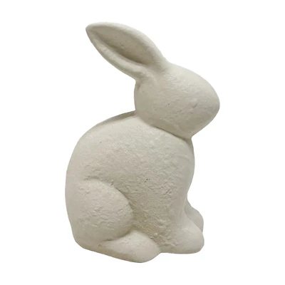 Easter Bunny, White, 6 in