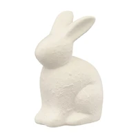 Easter Bunny, White, 6 in