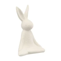 Resin Yoga Sitting Bunny Outdoor Statue