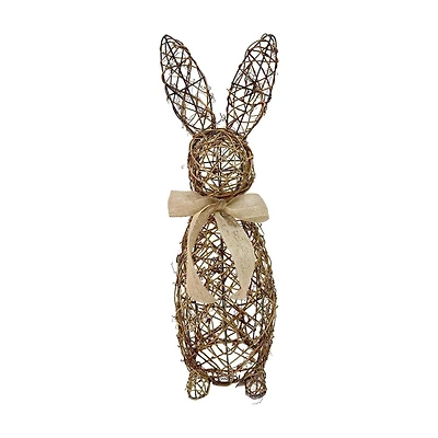 Woven Rattan Easter Bunny, 20 in