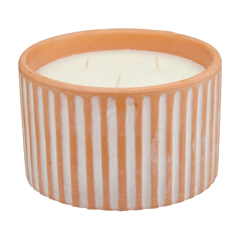 Terracotta Candle, 10 oz, Assorted