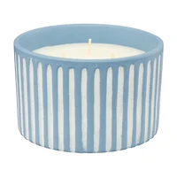 Trueliving Outdoors Blue Terracotta Candle
