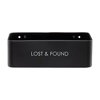 "Lost and Found" Metal Bin