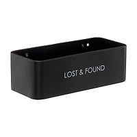 "Lost and Found" Metal Bin