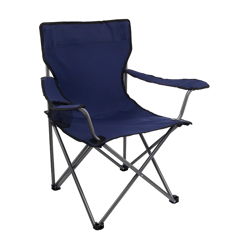 Quad Folding Chair with Carry Bag, Assorted